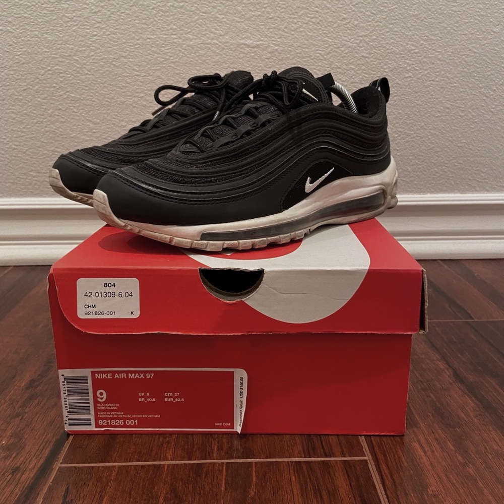 (SOLD) Nike Air Max 97 in Black/White